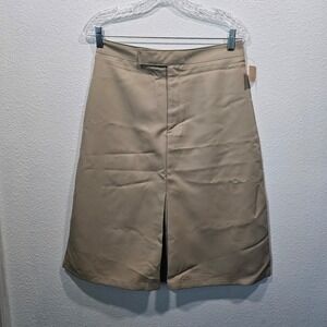 French Toast Women's Khaki Knee Length Skirt Size 6 - Brand‎ New